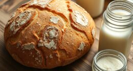 sourdough fermentation flour bread