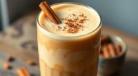 spiced chai oat smoothie