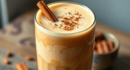 spiced chai oat smoothie