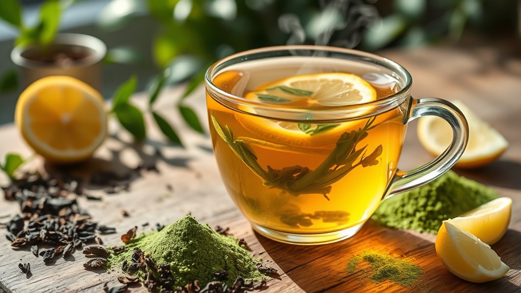 tea antioxidants promote health