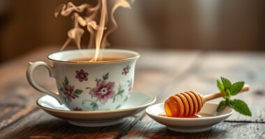 tea replaces alcohol nightly