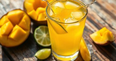 tropical coconut mango lime