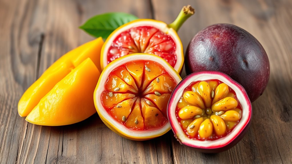 tropical fruits nutrients overview