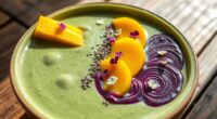 tropical superfood smoothie bowl