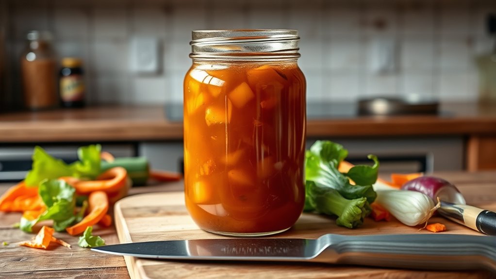 use kitchen scraps creatively