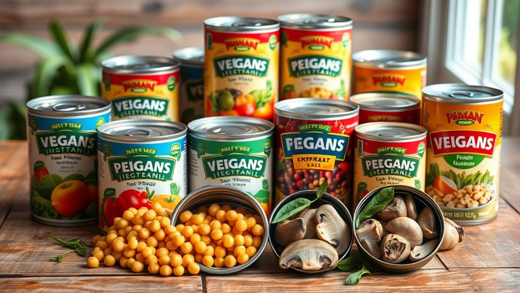 vegan canned food options