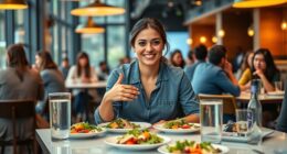vegan dining social strategies