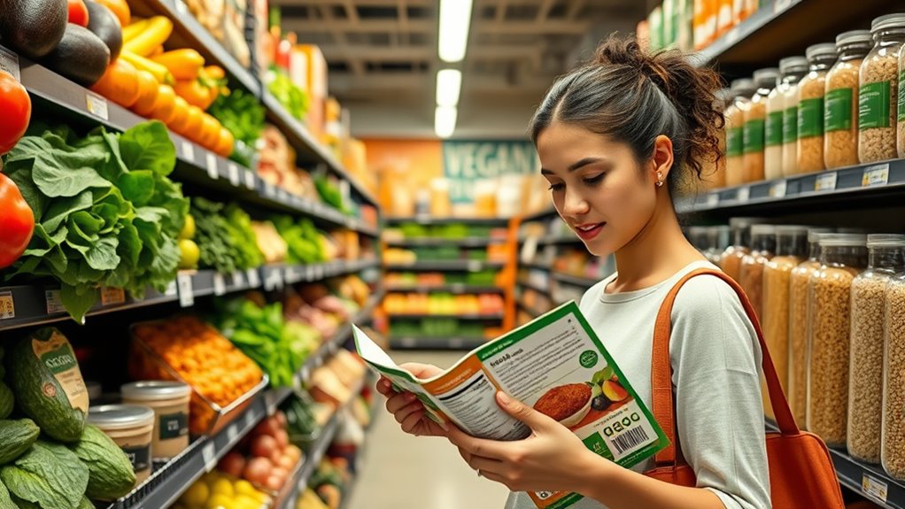 vegan grocery label tips