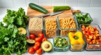 vegan meal prep tips