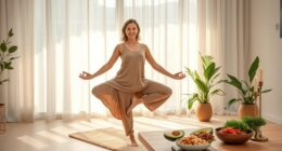 vegan mindfulness and yoga