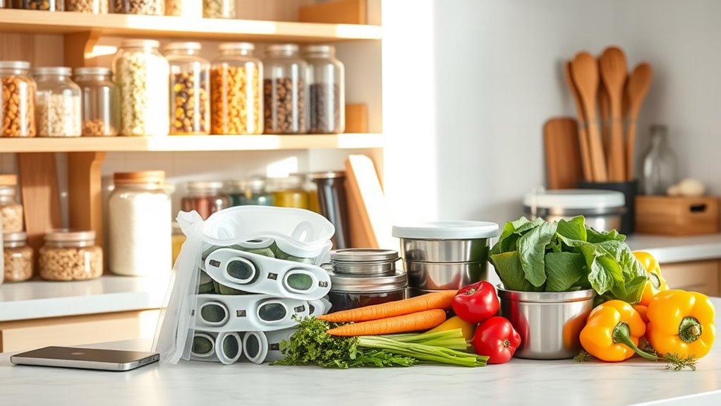 vegan plastic free kitchen strategies