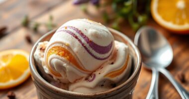 vegan tea flavored ice cream