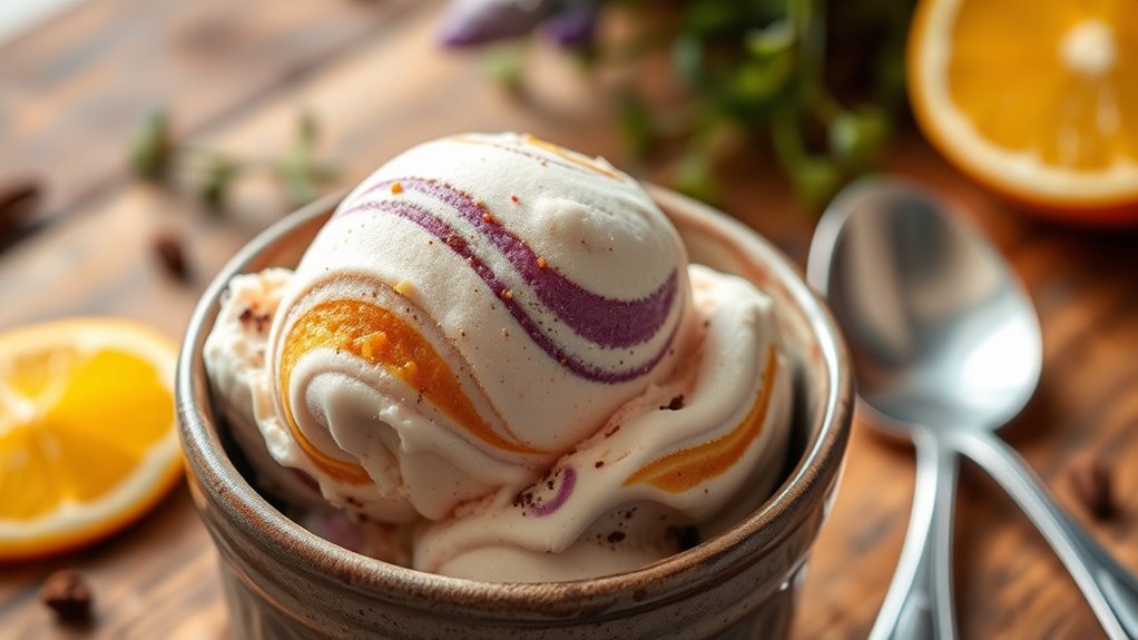 vegan tea flavored ice cream