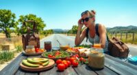 vegan travel meal tips