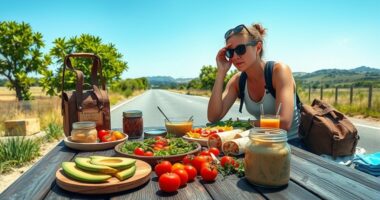 vegan travel meal tips