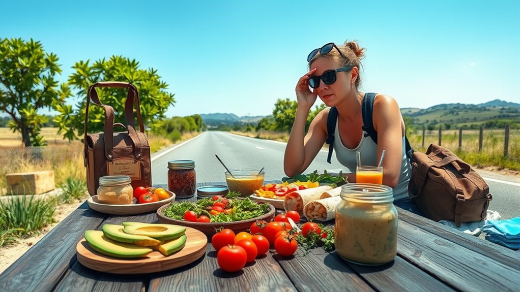 vegan travel meal tips