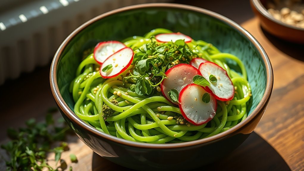 vibrant nutritious soba salad