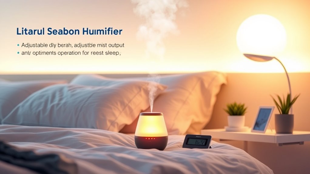 bedroom humidifier selection criteria