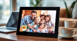 email enabled digital photo frames
