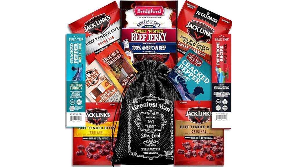 gift baskets of beef jerky