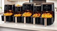 large family air fryers