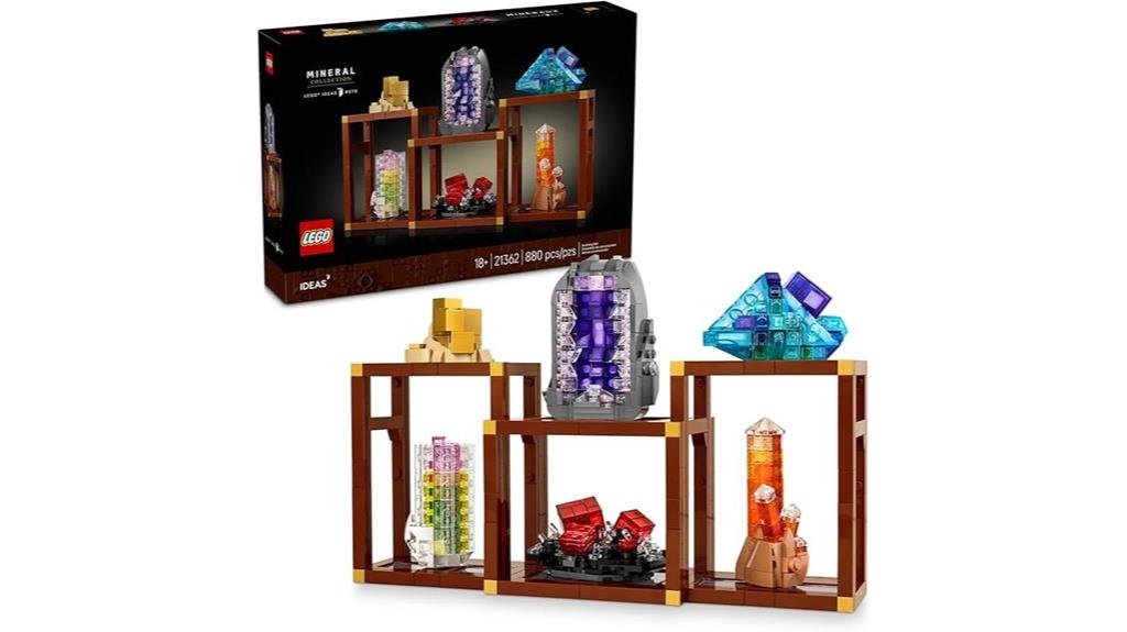 mineral collection lego set