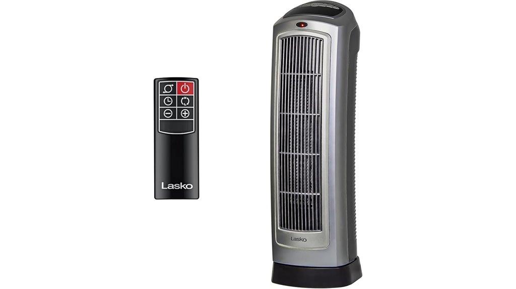oscillating ceramic tower heater