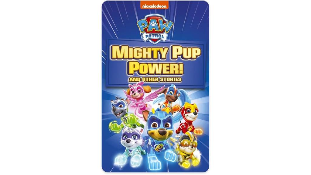 paw patrol audio card