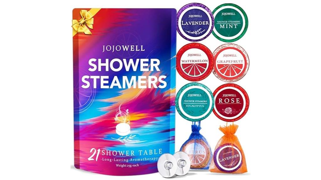 relaxing shower steamers gift