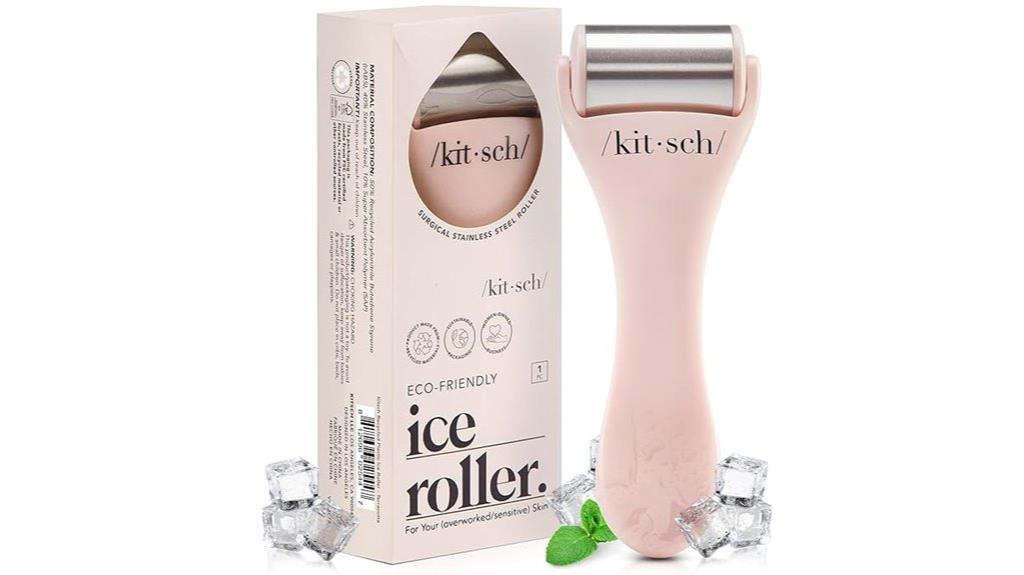 stainless steel face ice roller