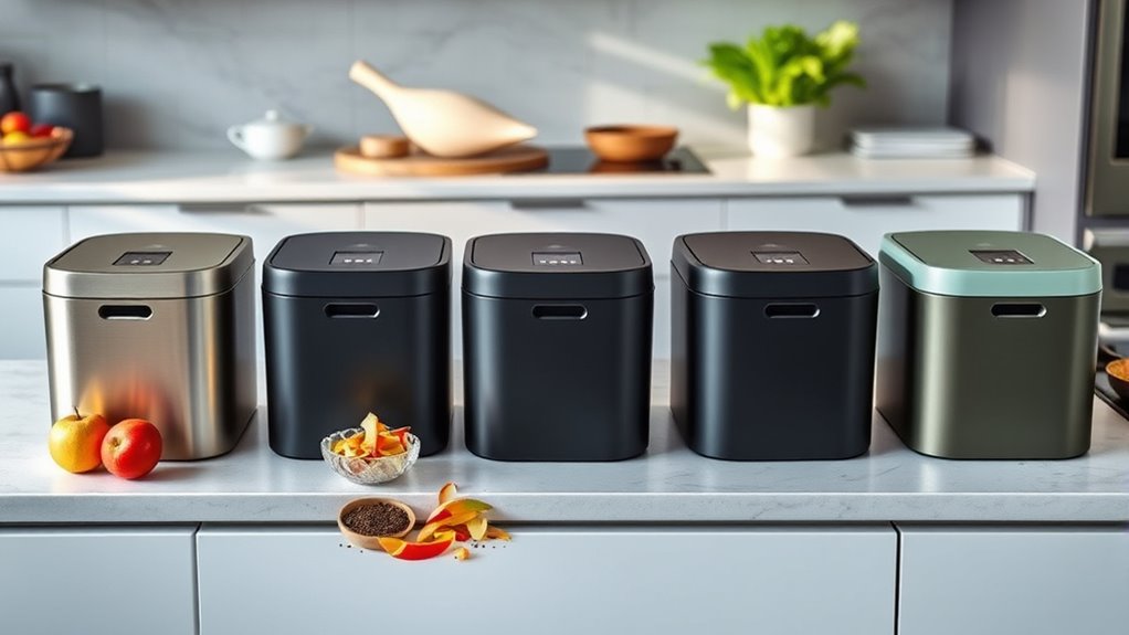 top electric compost bins