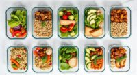 top glass meal storage
