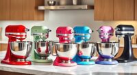 top kitchenaid mixer colors