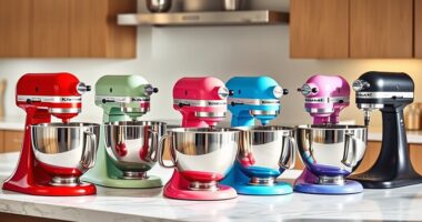 top kitchenaid mixer colors