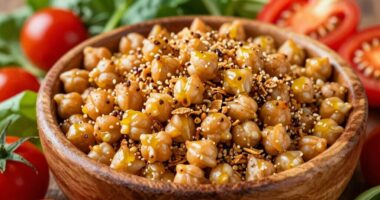 adding crunch to vegan dishes