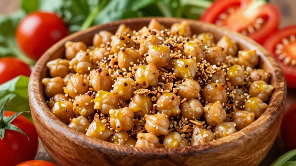 adding crunch to vegan dishes