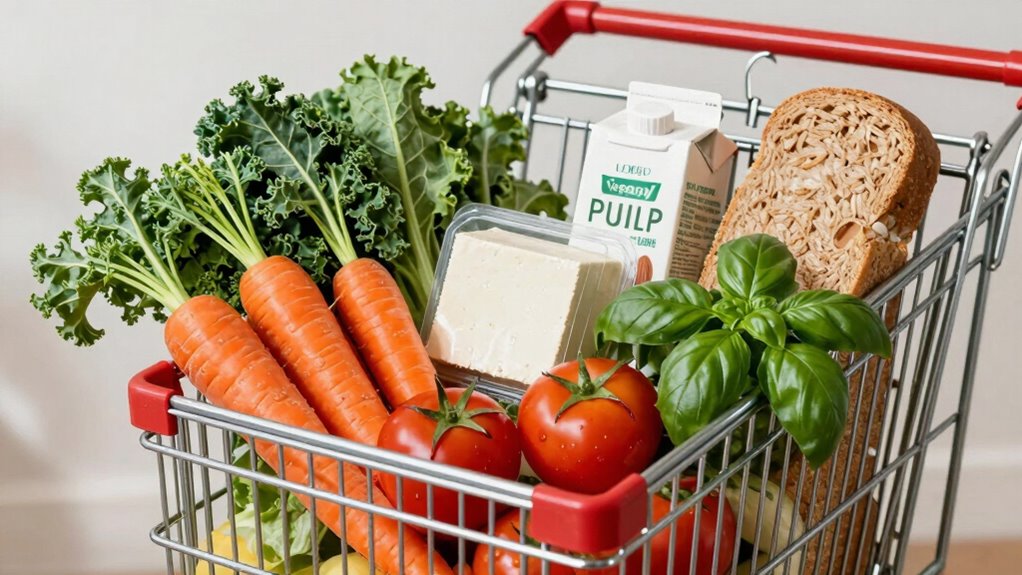 balanced plant based shopping list