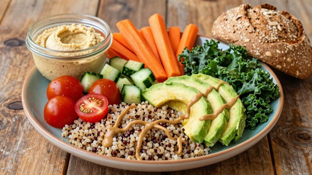 create nutritious vegan meals