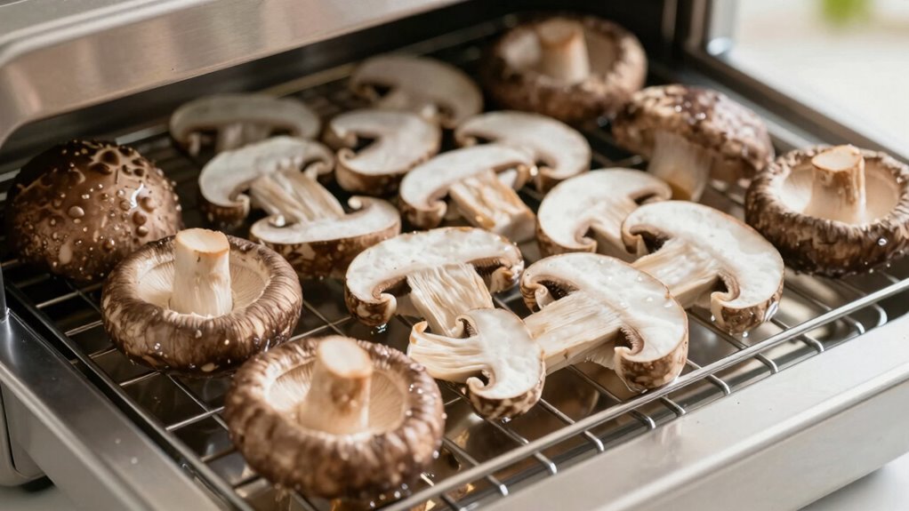 dehydrated mushrooms for preservation