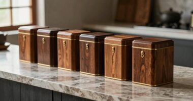 elegant tea organization accessories