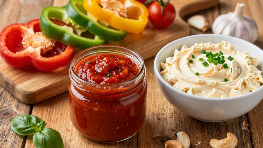 enhance flavors with homemade sauces