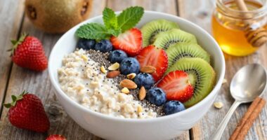 enhance oats with toppings