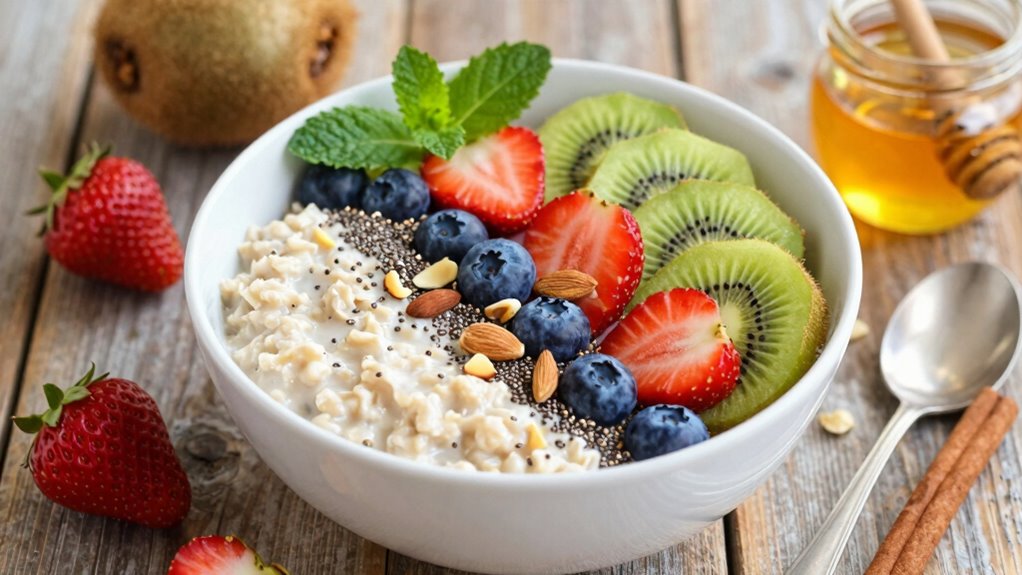 enhance oats with toppings