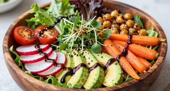 enhance vegan salad flavor