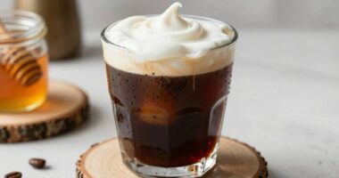 enhanced cold brew with plant milk
