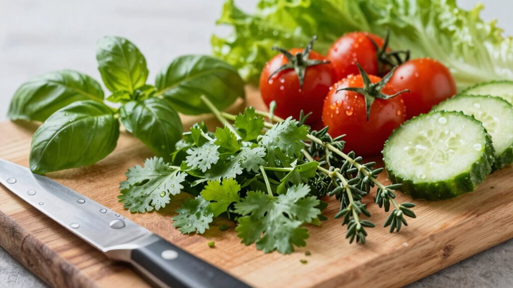 fresh herbs enhance flavor freshness