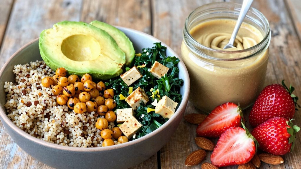 high protein vegan meal plan