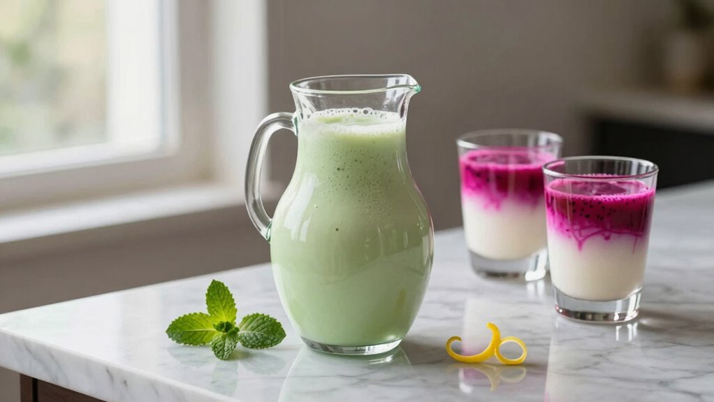 homemade natural luxurious beverages
