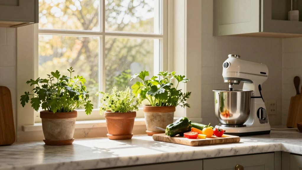 inspiring colorful kitchen design