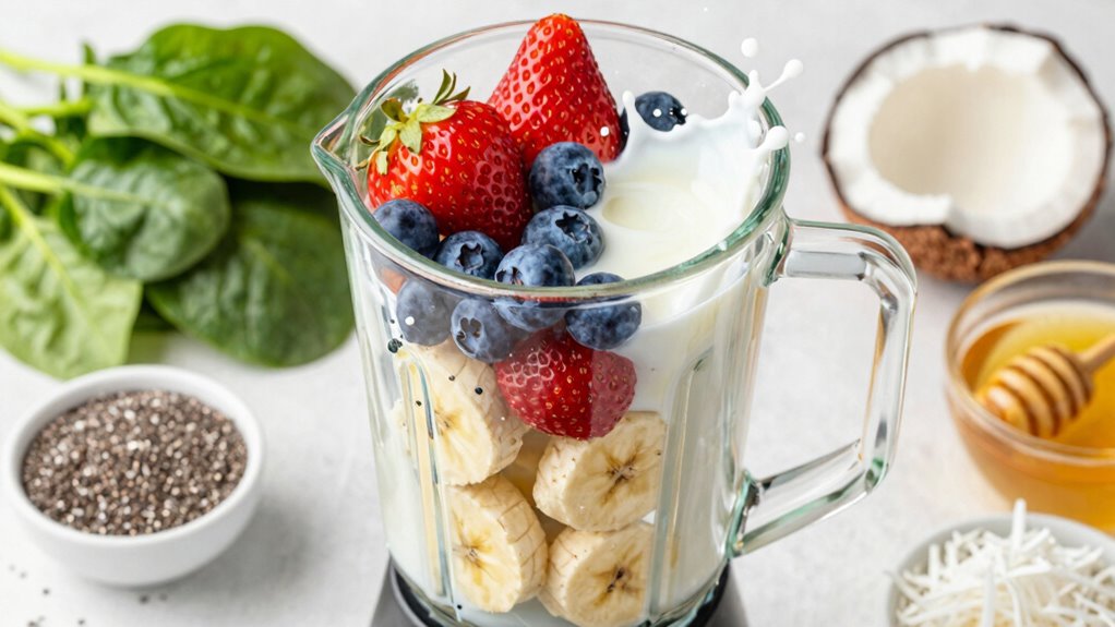 natural balanced sugar conscious smoothies